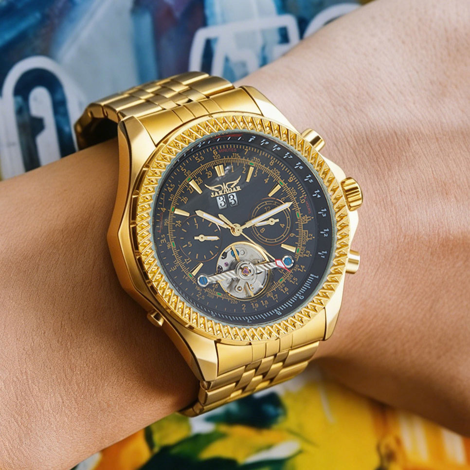 Chronograph Flyback Watch - High-end-Luxus Multifunktionale Chronograph Tourbillon Automatische Bewegung