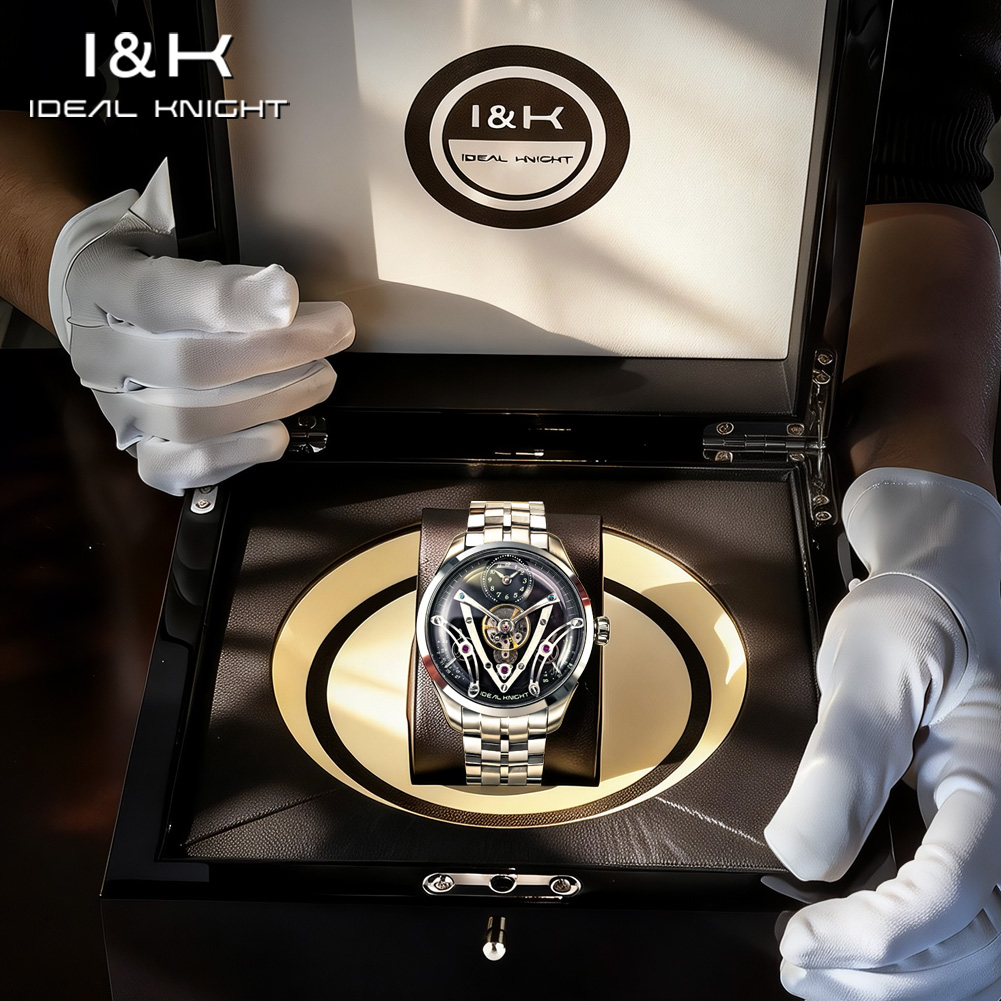 Luxury Watch Gift Box - IDEAL KNIGHT 6821 Markenoriginaluhren für Herren,