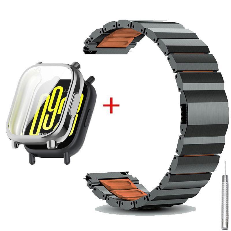 Xiaomi Luxury Watch - PC-Gehäuse + Metallarmband für Redmi Watch