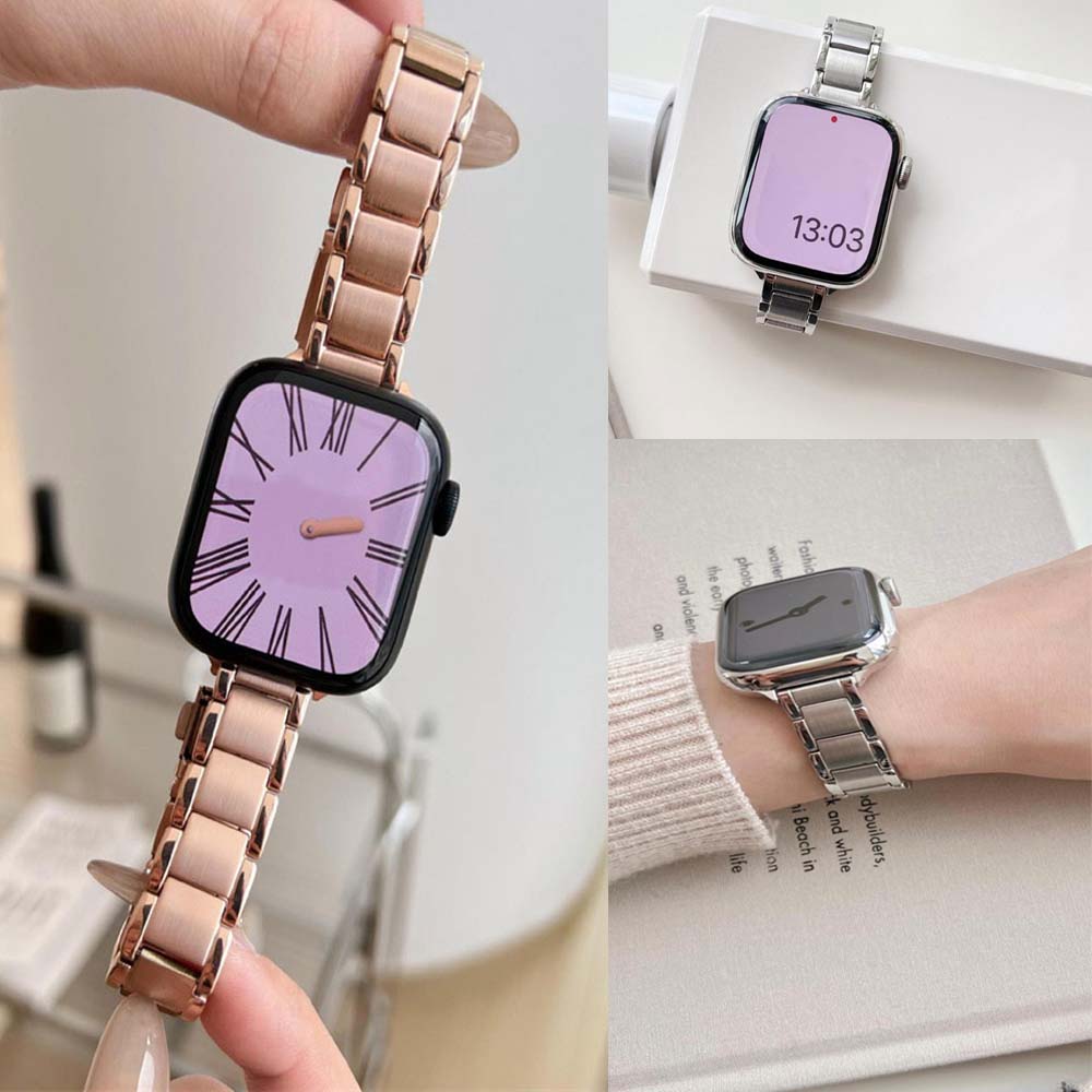 Luxury Watch Apple Bands - Schlankes Metallarmband für Apple Watch Ultra