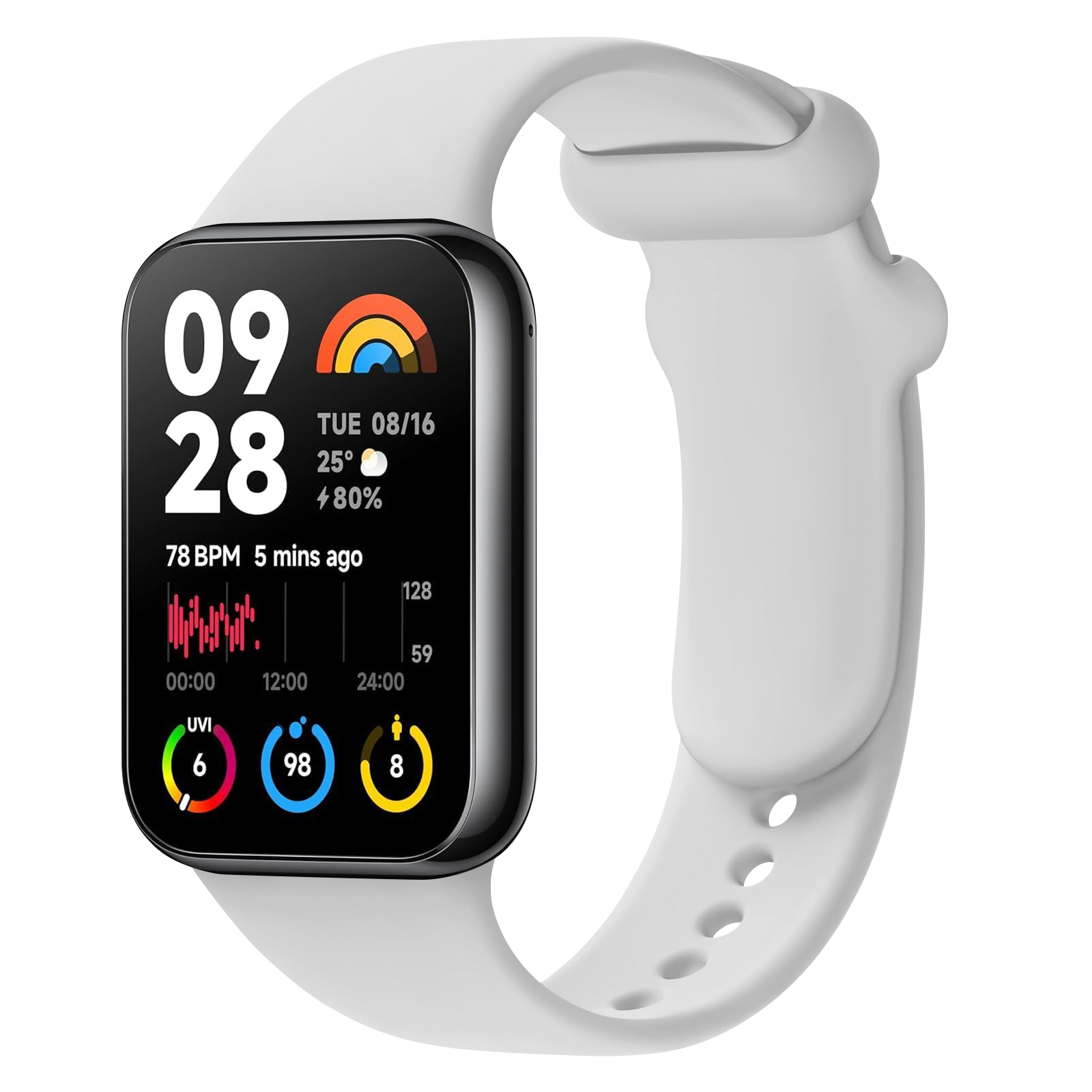 Xiaomi Luxury Watch - Silikonarmband für Xiaomi Mi Smart Band