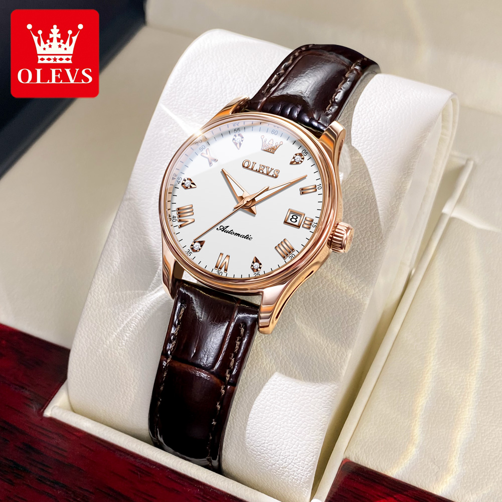 Chronograph Flyback Watch - Olevs Damen uhren Mode Luxus Original