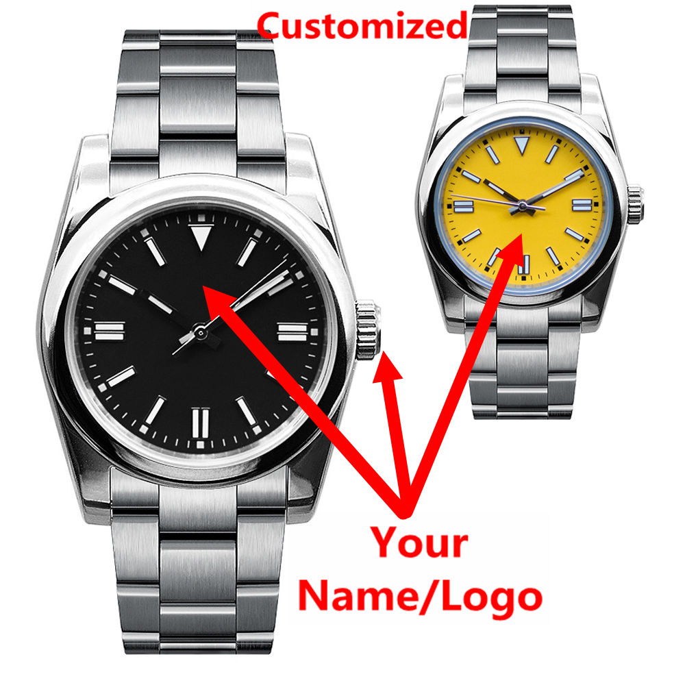 Luxury Watch Uk - Herrenuhr mit individuellem Logo, Saphirglas, luxuriöse