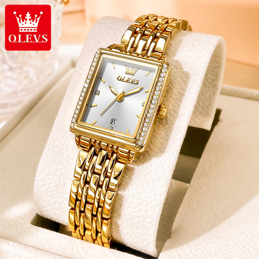 Luxury Watch Cheap - OLEVS 9995 Datumsuhr für Damen Luxuriöse