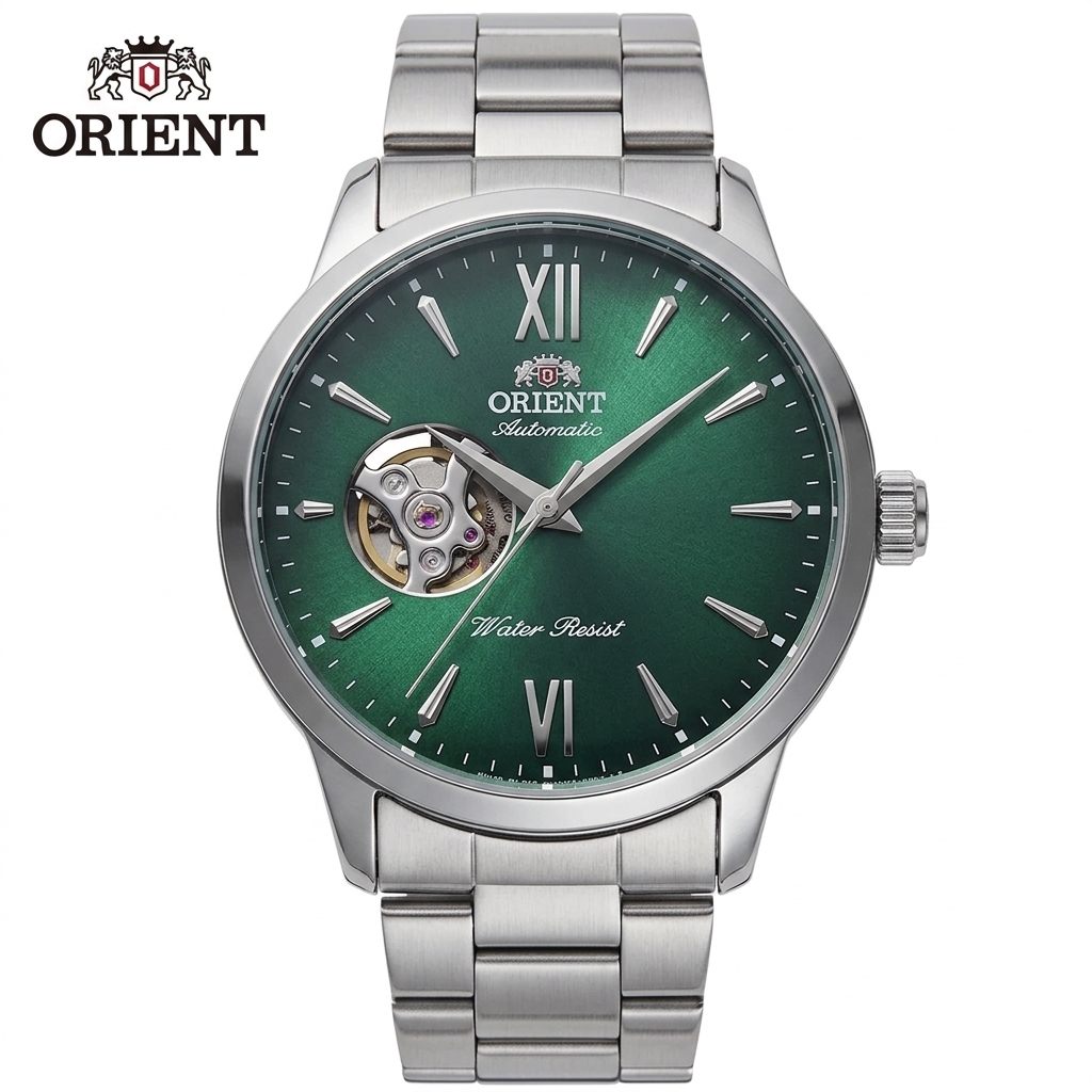 Automatic Pilot Watch - Luxuriöse Orient Herren 40MM Skelett Automatikuhr