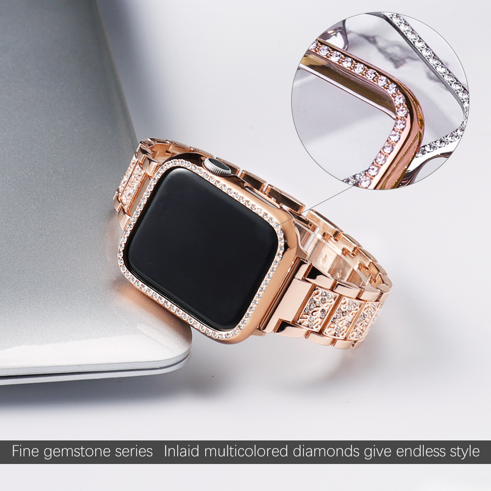 Gehäuse + Bling-Armband für Ap – Luxury Watch Apple Bands Bewertung und Preis
