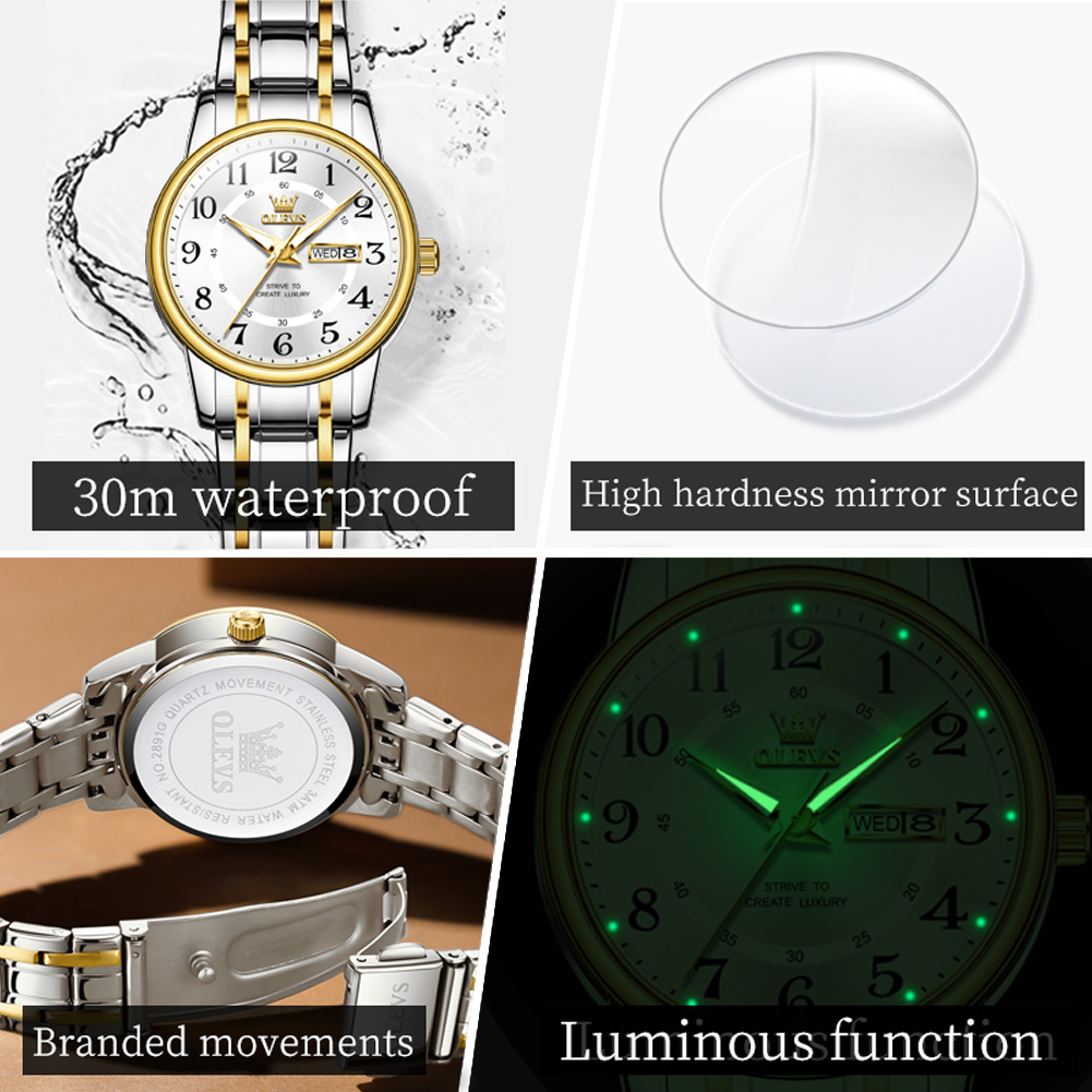 OLEVS 2891 Luxus Marke Mode fr – Luxury Watch Cheap Bewertung und Preis