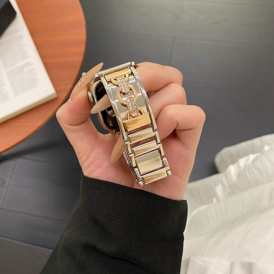 Luxuriöses Doppelschleifen-Met – Luxury Watch Apple Bands Bewertung und Preis