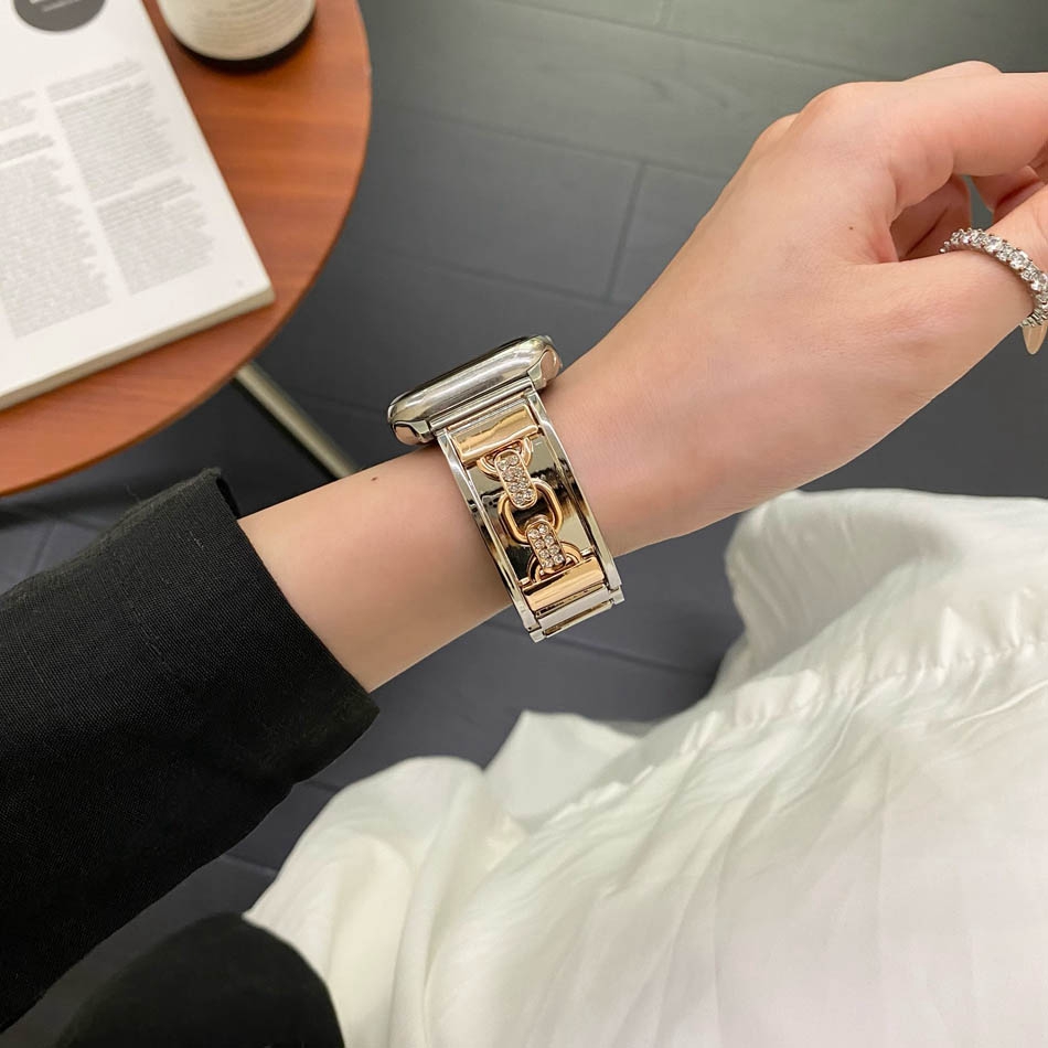 Luxuriöses Doppelschleifen-Met – Luxury Watch Apple Bands Bewertung und Preis