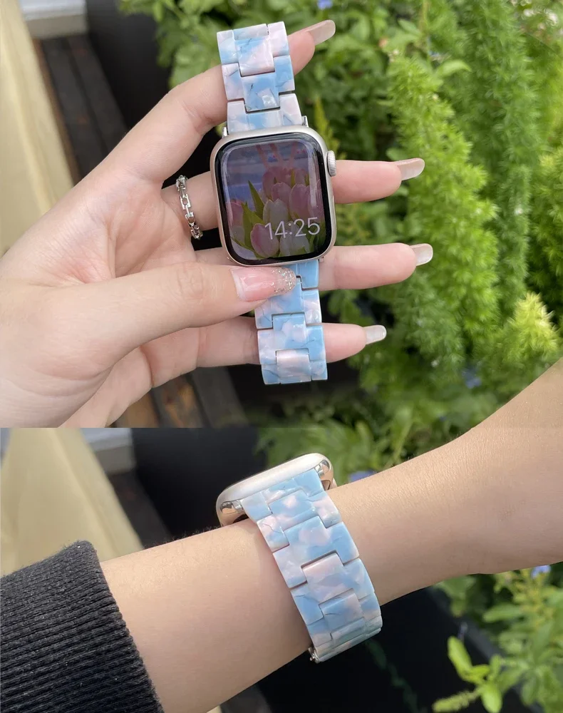 Luxus Harz Armband für Apple W – Luxury Watch Apple Bands Bewertung und Preis
