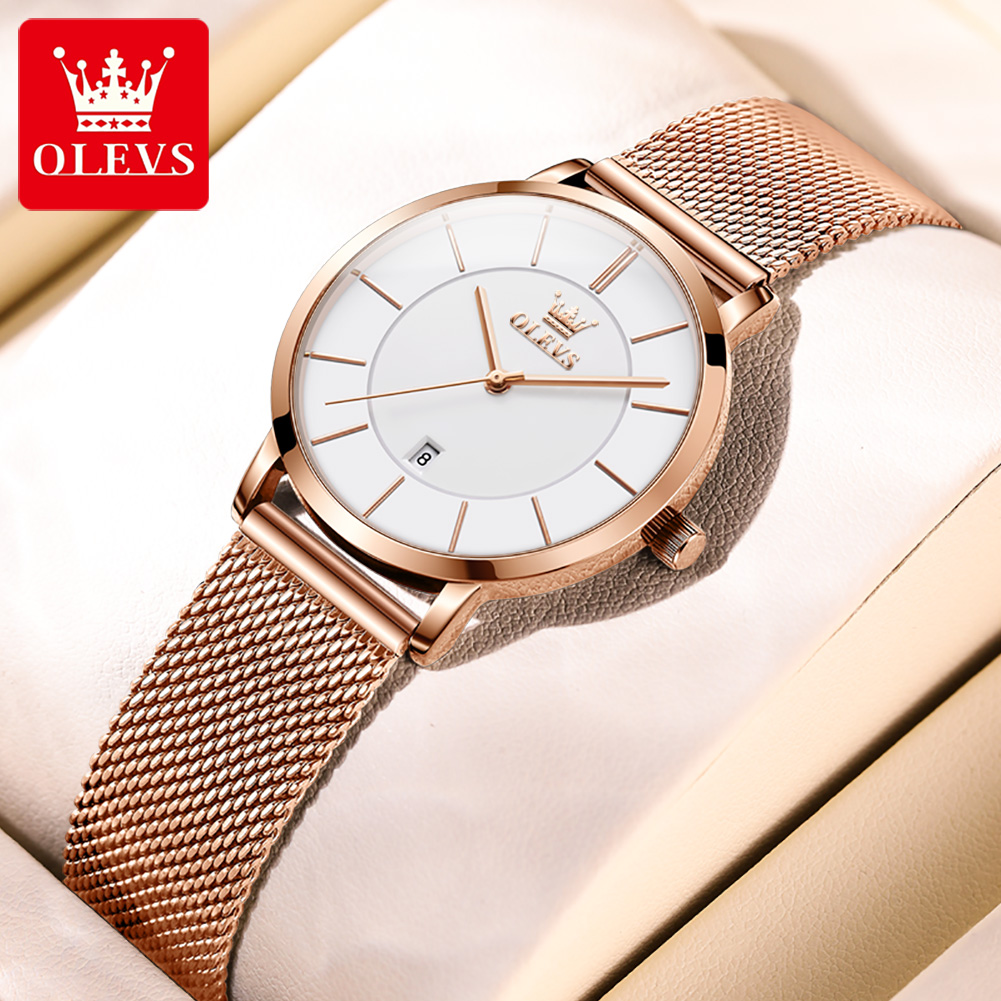 OLEVS Damenuhr 5869, elegante  – Luxury Watch Cheap Bewertung und Preis