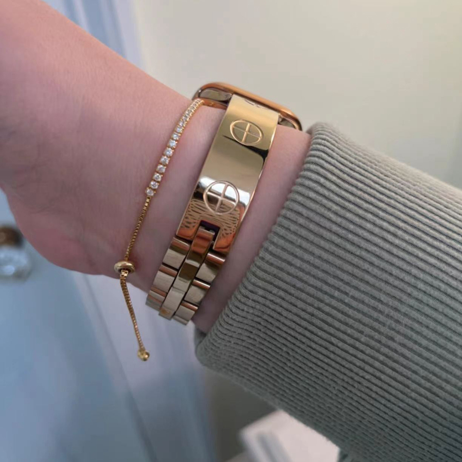 Luxus-Edelstahlarmband für App – Luxury Watch Apple Bands Bewertung und Preis