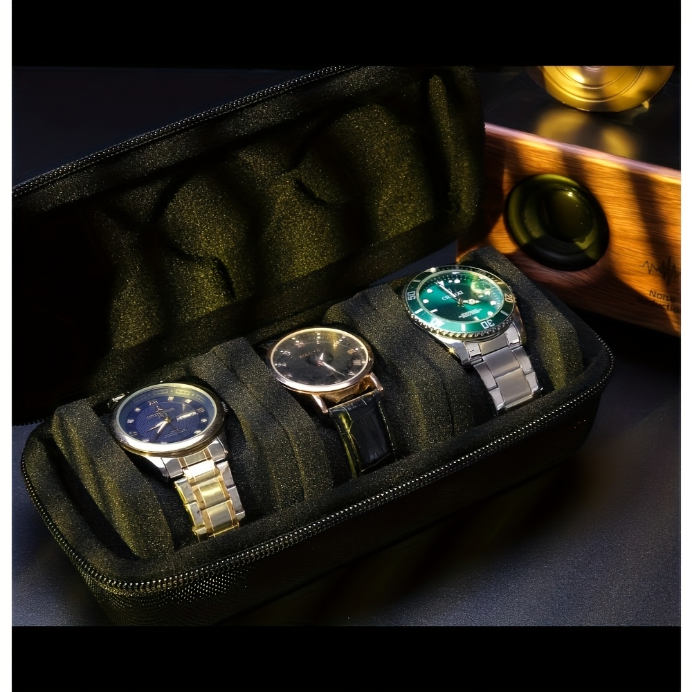 1/2 PC Luxuriöses 3-Fach Uhren – Luxury Watch Case Travel Bewertung und Preis