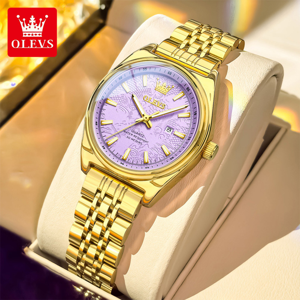 OLEVS Marke Luxus Gold Uhr Für – Luxury Watch Cheap Bewertung und Preis