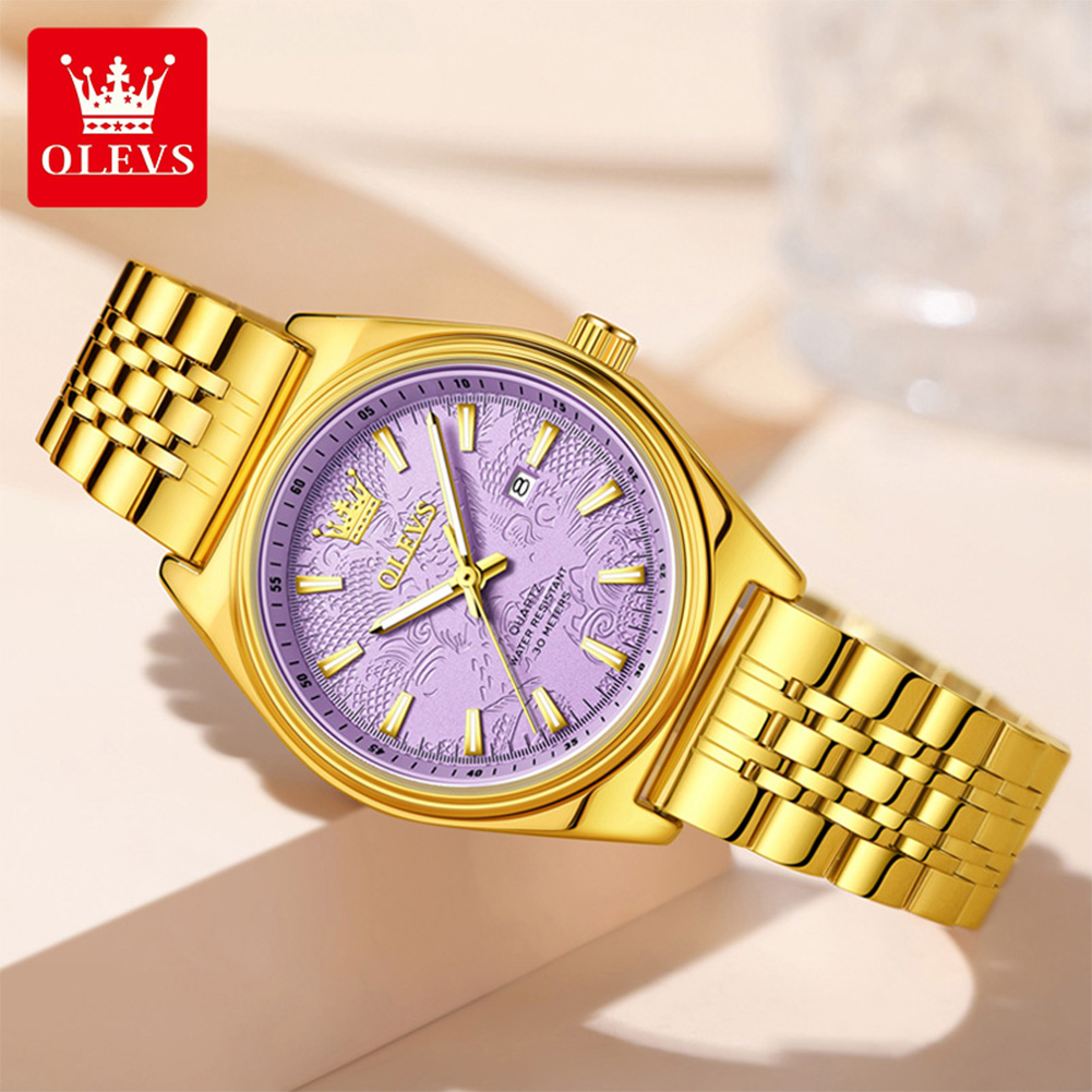 OLEVS Marke Luxus Gold Uhr Für – Luxury Watch Cheap Bewertung und Preis