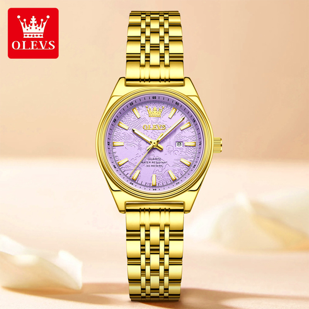 OLEVS Marke Luxus Gold Uhr Für – Luxury Watch Cheap Bewertung und Preis