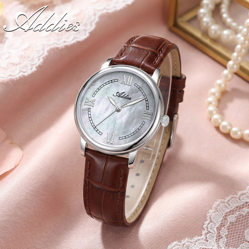 ADDIES Leder-Quarz-Damenuhren, – Luxury Watch Case Travel Bewertung und Preis
