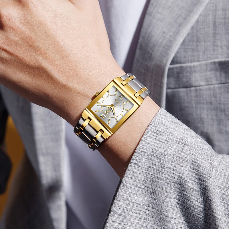 LiEBIG Luxus Goldene Quarz Arm – Luxury Watch Uk Bewertung und Preis