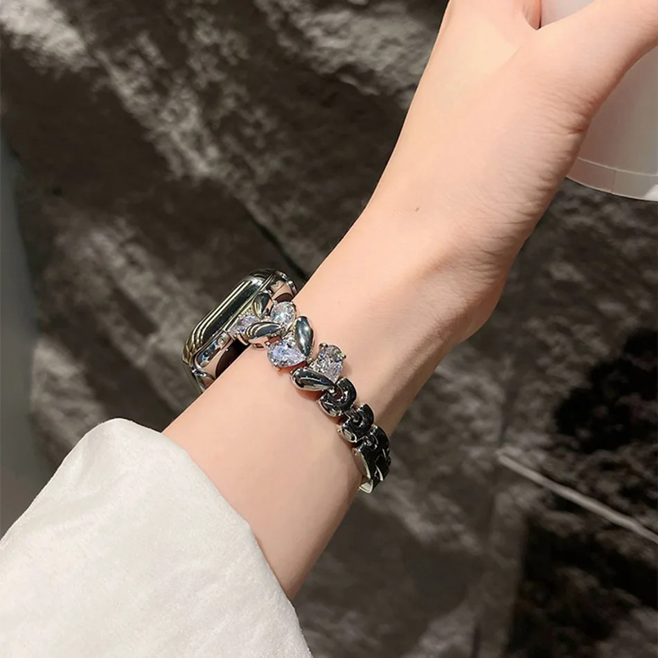 Love Diamond Armband für Apple – Luxury Watch Apple Bands Bewertung und Preis
