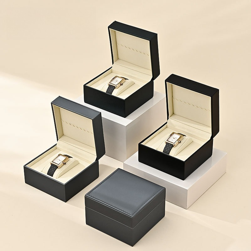 Luxuriöse Uhrenbox aus PU-Lede – Luxury Watch Grade Bewertung und Preis