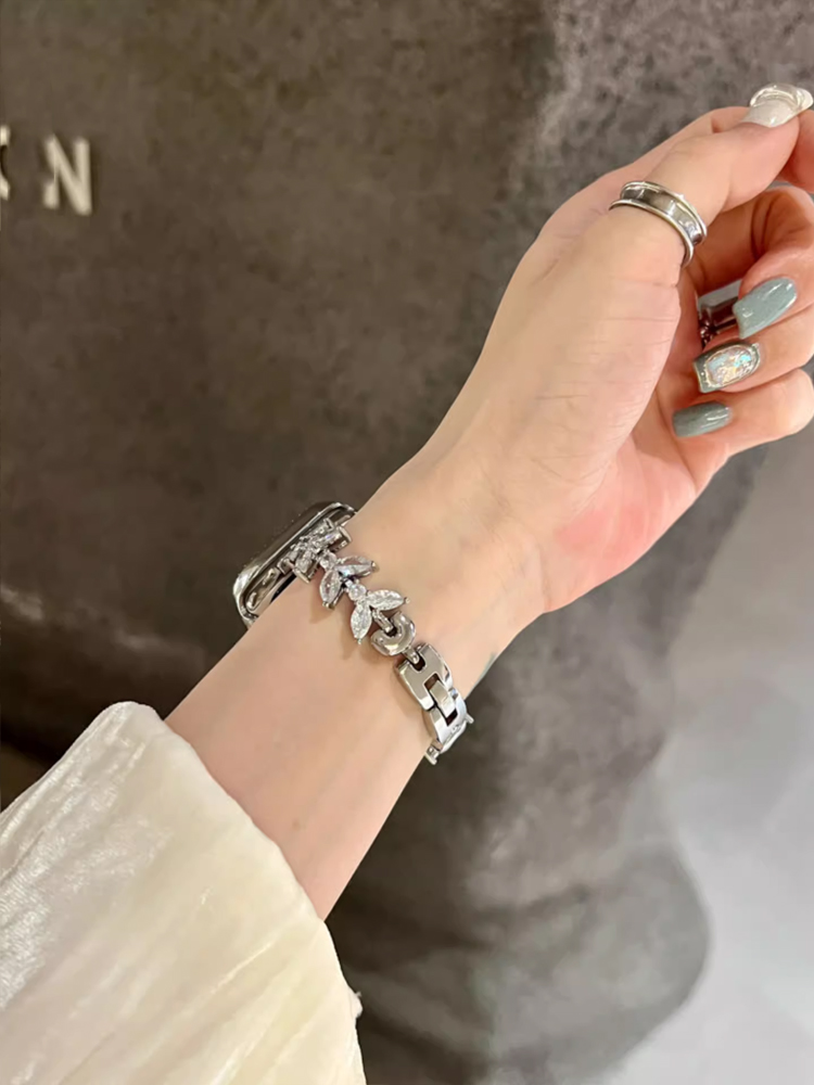 Luxuriöses Diamantarmband für  – Luxury Watch Apple Bands Bewertung und Preis