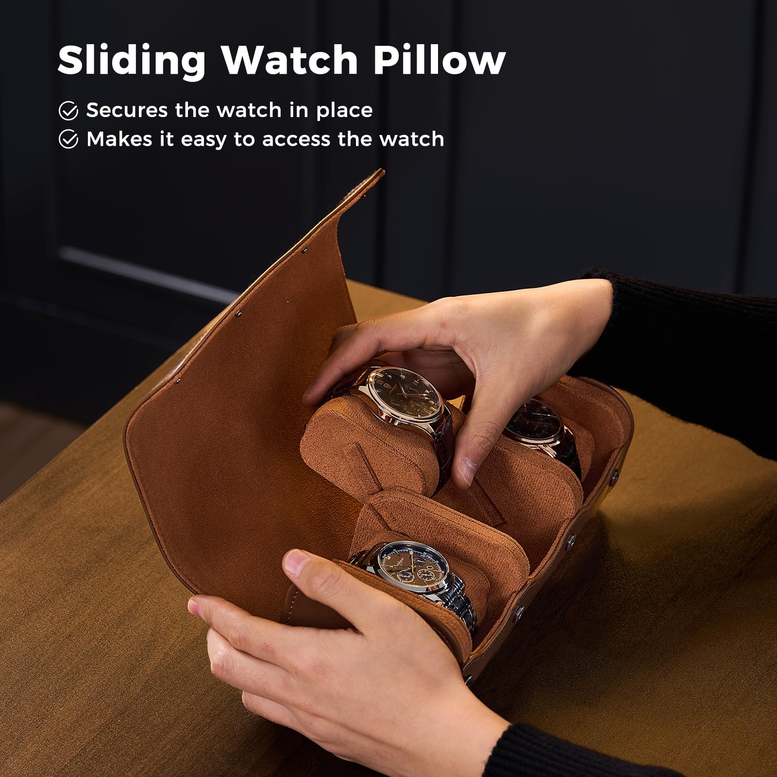 Luxuriöses PU-Leder Uhrenetui  – Luxury Watch Case Travel Bewertung und Preis
