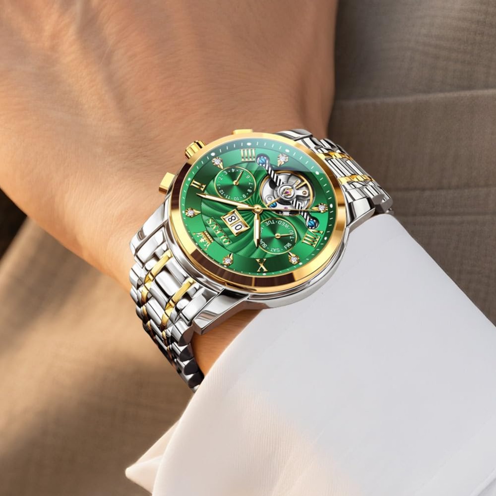 Analoge Quarz-Luxusuhr mit Dia – Luxury Watch Image Bewertung und Preis