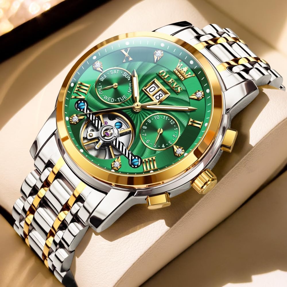 Analoge Quarz-Luxusuhr mit Dia – Luxury Watch Image Bewertung und Preis