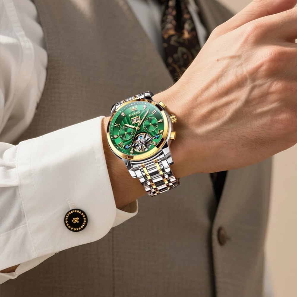 Analoge Quarz-Luxusuhr mit Dia – Luxury Watch Image Bewertung und Preis