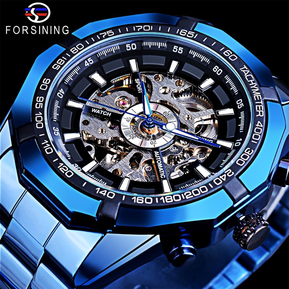 Herren Mechanische Uhr Skelett – Luxury Watch Image Bewertung und Preis