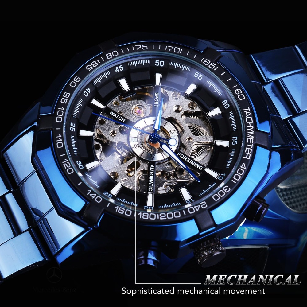 Herren Mechanische Uhr Skelett – Luxury Watch Image Bewertung und Preis