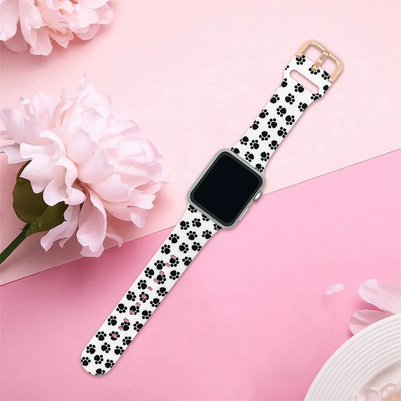 Bedrucktes Band für Apple Watc – Luxury Watch Apple Bands Bewertung und Preis