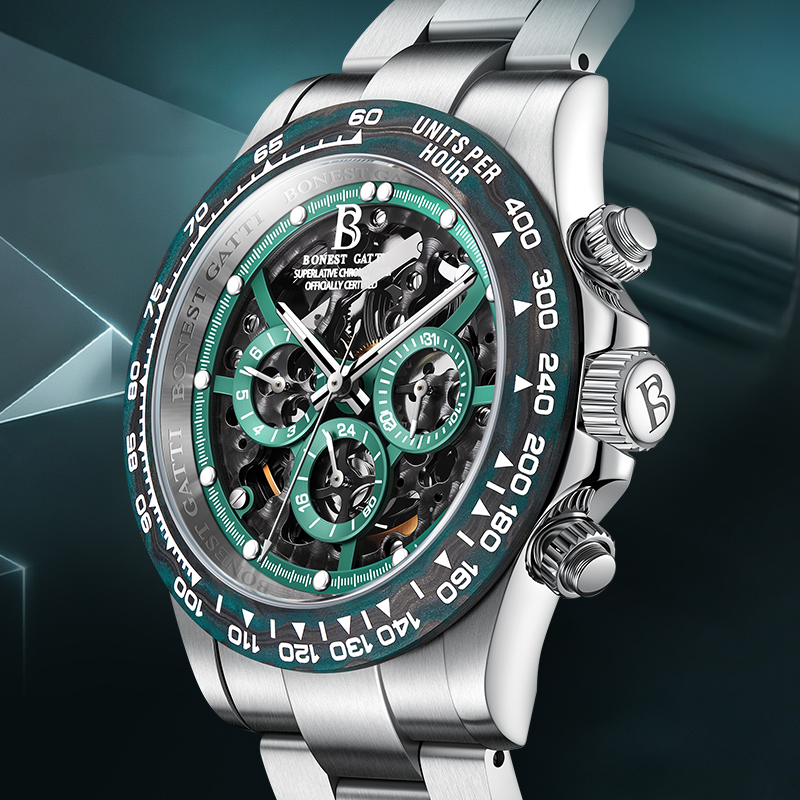 BONEST GATTI Herrenuhr, automa – Chronograph Flyback Watch Bewertung und Preis