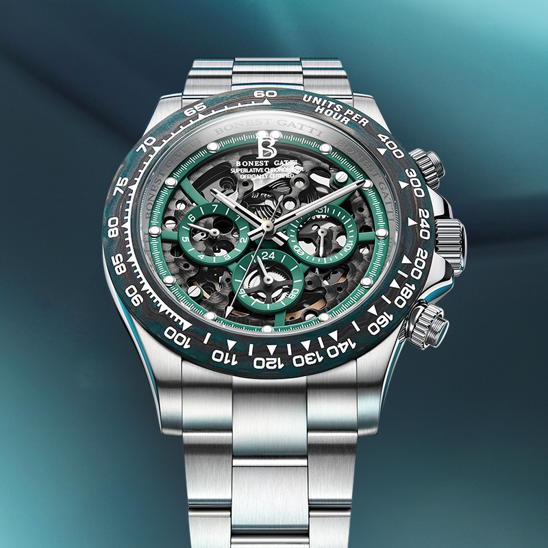 BONEST GATTI Herrenuhr, automa – Chronograph Flyback Watch Bewertung und Preis