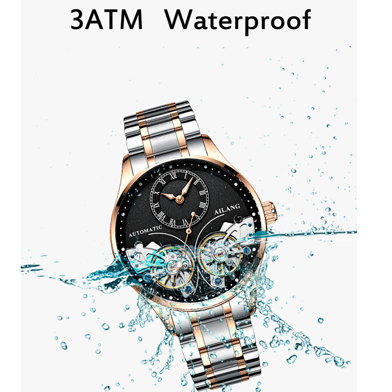 AILANG Marke Neue Mode Doppel  – Automatic Pilot Watch Bewertung und Preis