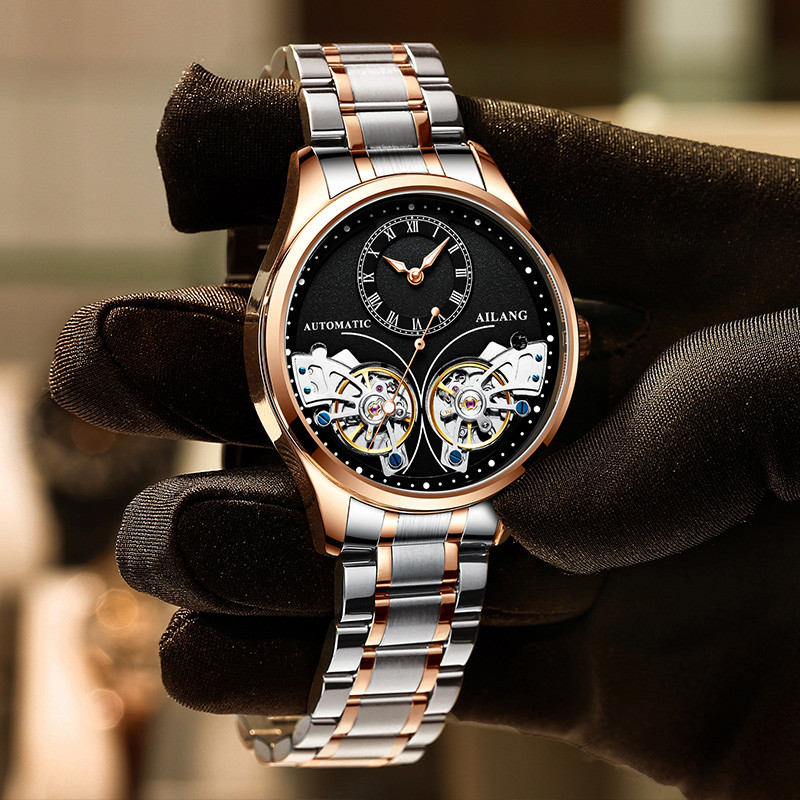 AILANG Marke Neue Mode Doppel  – Automatic Pilot Watch Bewertung und Preis