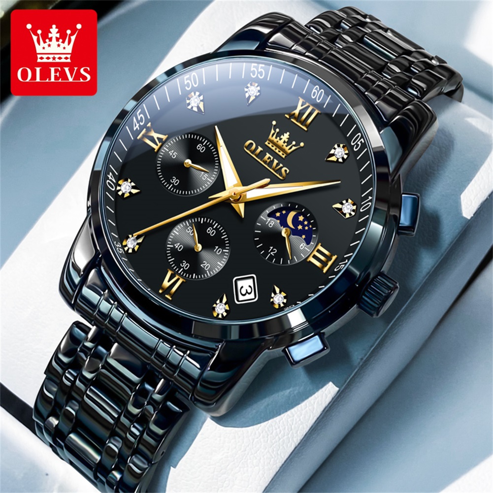 OLEVS Beliebte Herrenuhren aus – Luxury Watch Cheap Bewertung und Preis