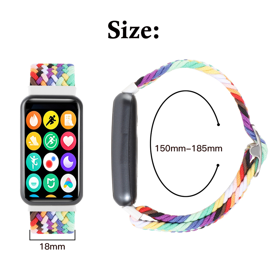 Nylon Geflochtenes Armband für – Xiaomi Luxury Watch Bewertung und Preis