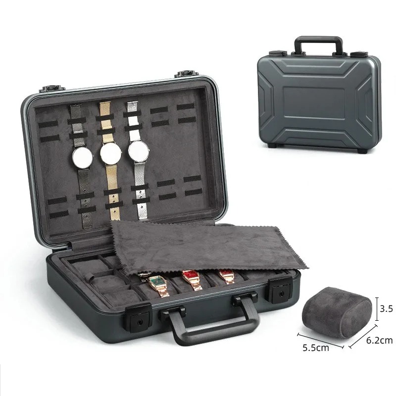 Aluminium Luxus Uhren box groß – Luxury Watch Case Travel Bewertung und Preis