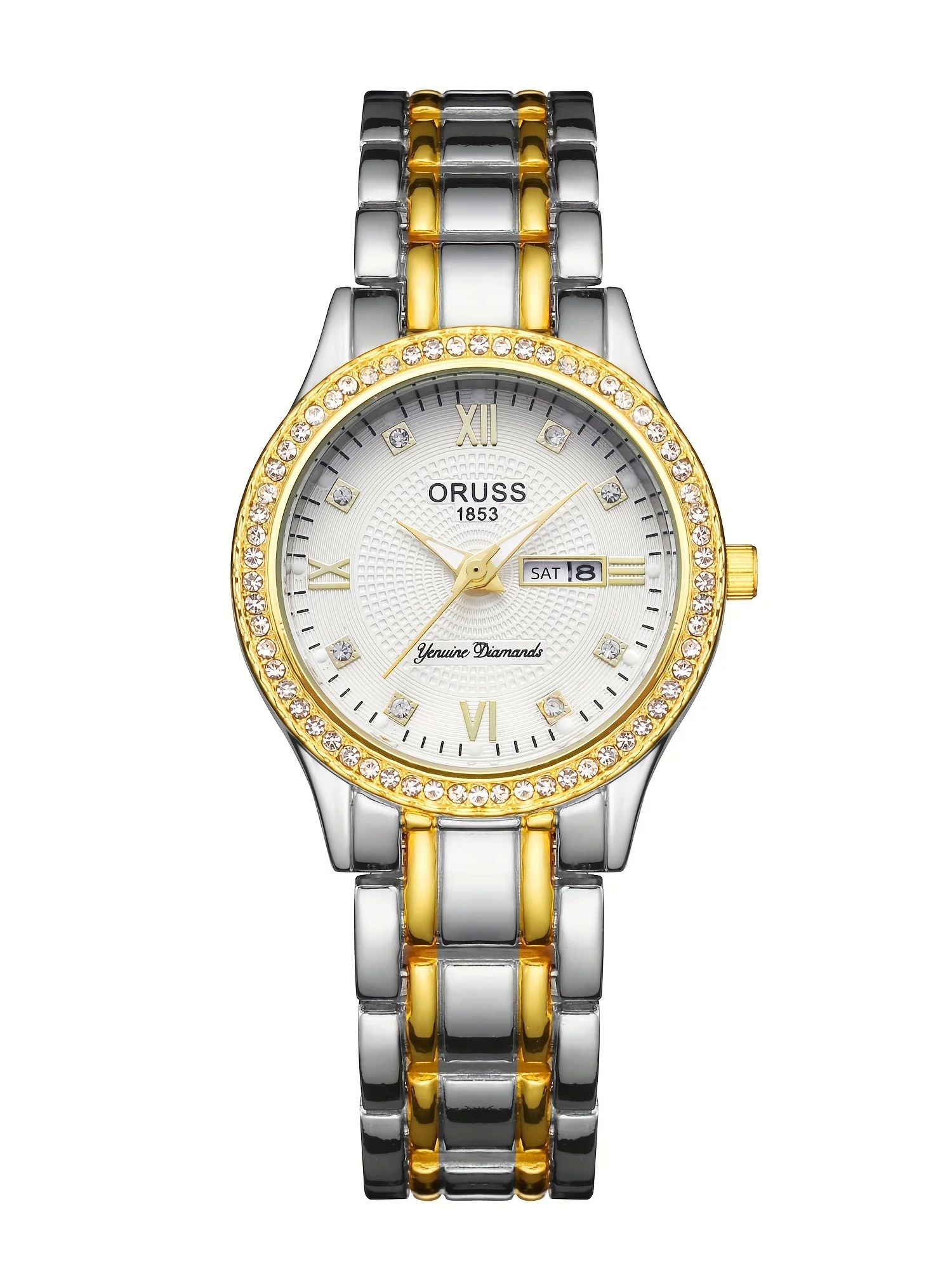 Damen uhr Zimmer Gold mit weiß – Luxury Watch Grade Bewertung und Preis