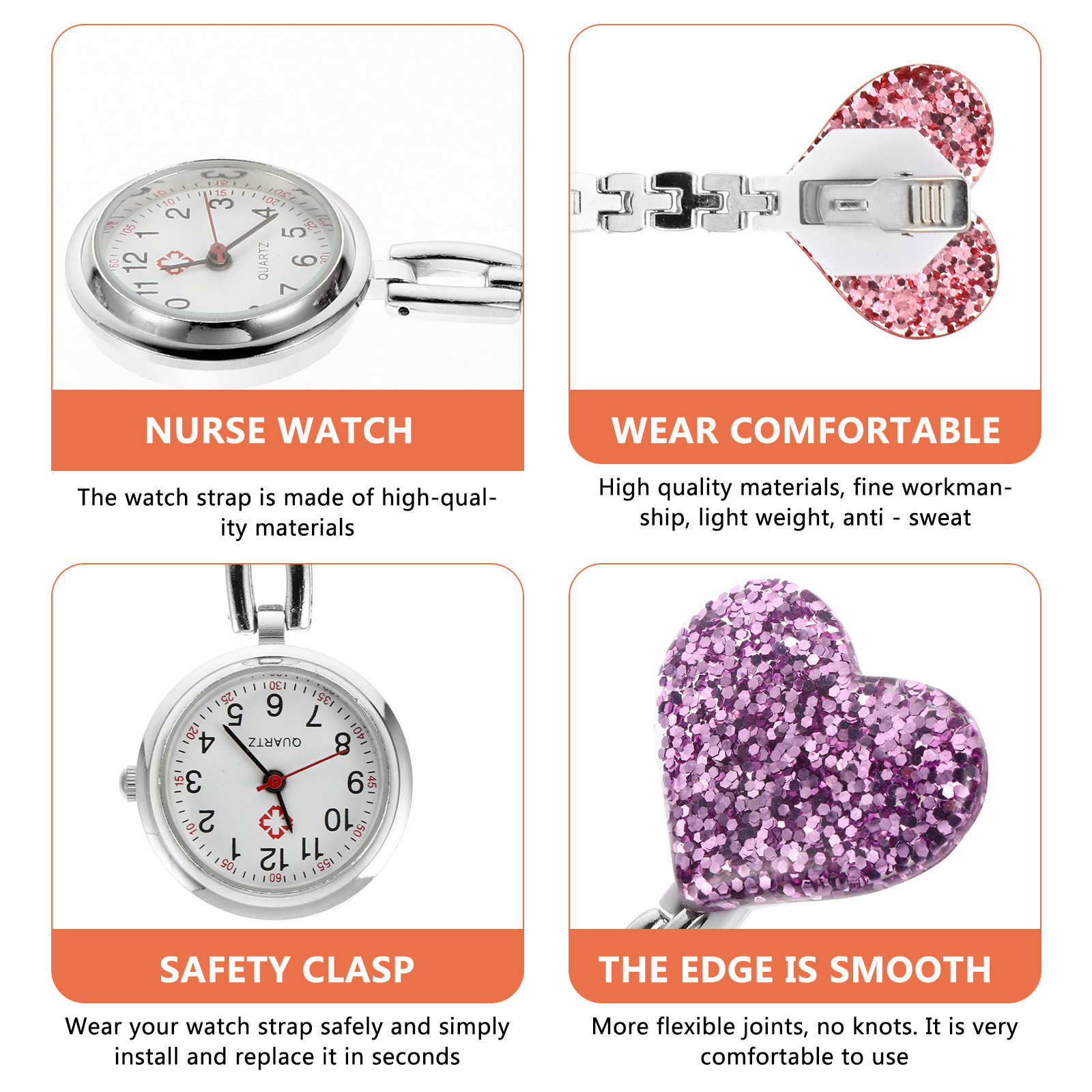 3 Stück Herzförmige Krankensch – Luxury Watch White Bewertung und Preis