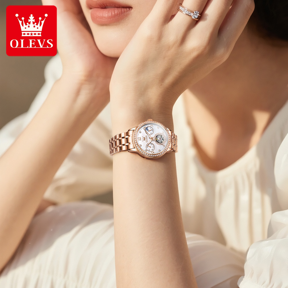 OLEVS Damenuhren, Top-Marke, l – Luxury Watch Gift Box Bewertung und Preis