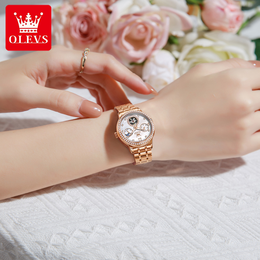 OLEVS Damenuhren, Top-Marke, l – Luxury Watch Gift Box Bewertung und Preis