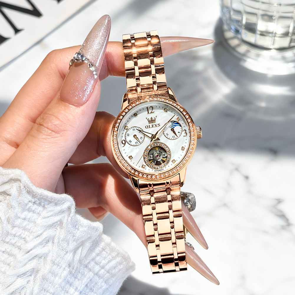 OLEVS Damenuhren, Top-Marke, l – Luxury Watch Gift Box Bewertung und Preis